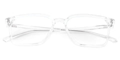 Raytina Square Clear Glasses | Zeelool Glasses