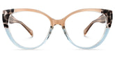 Cateye Narine Multicolor Frame Glasses Deals | Zeelool Optical