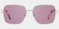 Sahara purple Frame Polarized Sunglasses with square Style Online | ZEELOOL
