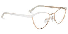 Sydney Cat Eye Gold Eyeglasses and Metal Frames