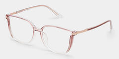 Rodz Square Pink Frame Glasses | Zeelool Optcial