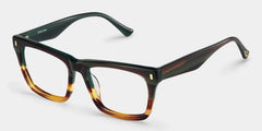 Brookins rectangular tortoise shell glasses Online | ZEELOOL