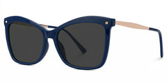 Isaebella Butterfly Blue Frame Glasses | Zeelool Optical