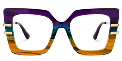 Designer Poutine Glasses in Mixed-Materials Full-frame