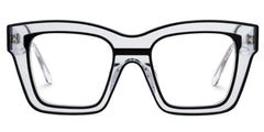 Legette Designer Eyeglasses in Square Black Frame