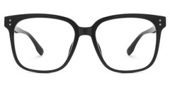 Oglesby Square Blue Light Blocking Glasses Black Frame | Zeelool