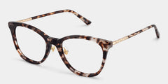 April Tortoise Frame Glasses with Cat eye Frame Online | ZEELOOL
