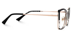Mariie Butterfly Black Full-Frame Glasses | Zeelool