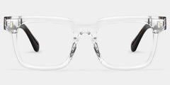 Connor transparent full rim rectangle eyeglasses Online | ZEELOOL