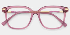 Jacqui Square Pink Glasses