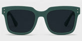 Liizbeett Square Eyeglasses with Dark Green Frames