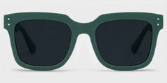 Liizbeett Square Eyeglasses with Dark Green Frames