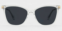 Westley thin clear frame glasses with Butterfly Frame Online | ZEELOOL