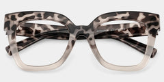 Malcolm Square Two-Tone Eyeglasses & Medium Frames