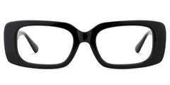 Jonas Rectangle Black Color Frame Glasses for Women | Zeelool