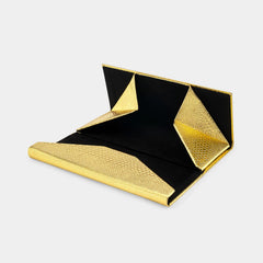 Gold Portable Glasses Storage Bag