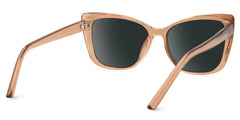 Farris Transparent Square Frame Sunglasses for Women | Zeelool