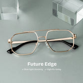 Autumn metal frame aviator glasses Online | ZEELOOL