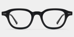 Amber Black Frame Glasses with Square Frame Online | ZEELOOL