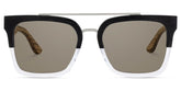 Men's Aviator Eyeglasses Frames With Black Clear Color