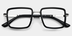 Hunter square black glasses for men Online | ZEELOOL