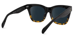 Tandy Rectangle Sunglasses with Tortoise Frames