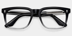 Fletcher Black Frame Glasses with Rectangle Frame Online | ZEELOOL