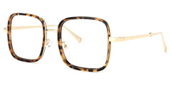 Ozzy Square Clear Glasses | Zeelool Glasses