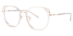 Ofelia Cateye Clear Glasses | Zeelool Glasses