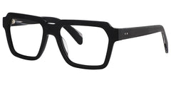 Richard Rectangle Eyeglasses with Black Matte Frames
