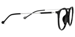 Gamble Round Black Glasses | Zeelool Glasses