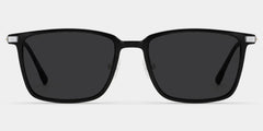 Black Ivonne Rectangle Frame Eyeglasses | Zeelool