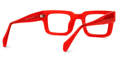 Glaucia Square Red Glasses | Zeelool Glasses