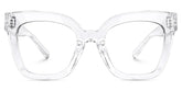 Malcolm Square Clear TR90 Frame Glasses | Zeelool
