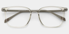 Charles Square Green Glasses with Full Rim | ZEELOOL