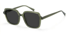 Square Green Eyeglasses- Ember Acetate Frame Glasses