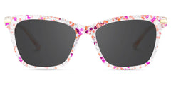 Eliot Rectangle Eyewear with Pink