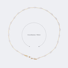 Fashion Eyeglasses Gold Eyeglasses Chains Accessories on Zeelool
