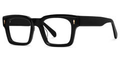 Rectangle Herman Black Frames Designer Glasses
