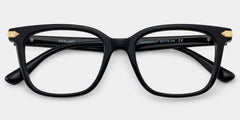 Thomas Black Frame Glasses with Rectangle Frame Online | ZEELOOL
