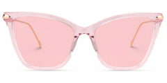 Hilary Butterfly Light Pink Transparent Eyeglasses