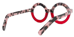 Calhoun Round Two-Tone Frame Glasses | Zeelool Optical