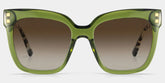 Minguela green square frame glasses Online | ZEELOOL