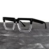 Rectangle Daniela Two-Tone Glasses deals -Zeelool Glasses