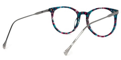 Lenid Round Floral Glasses | Zeelool Glasses