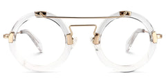 Martis Round Clear Glasses | Zeelool Glasses