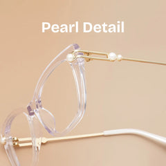 Victor Eyeglasses in Cat eye Clear Frame | Zeelool