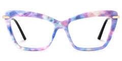 Juliet Cateye Purple TR90 Frame Glasses | Zeelool Optical