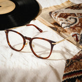 Laura Tortoise Frame Glasses with Square Frame Online | ZEELOOL