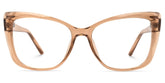 Farris Transparent Square Frame Glasses for Women | Zeelool